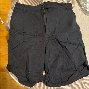 Everlane Women's Black Cargo Shorts